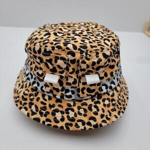 The Hideout Clothing Frosty Tropics Leopard Denim Bucket Hat Only 100 Made